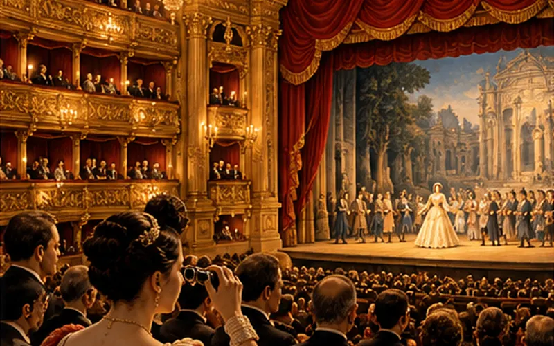 Die Metropolitan Opera in New York wird eröffnet